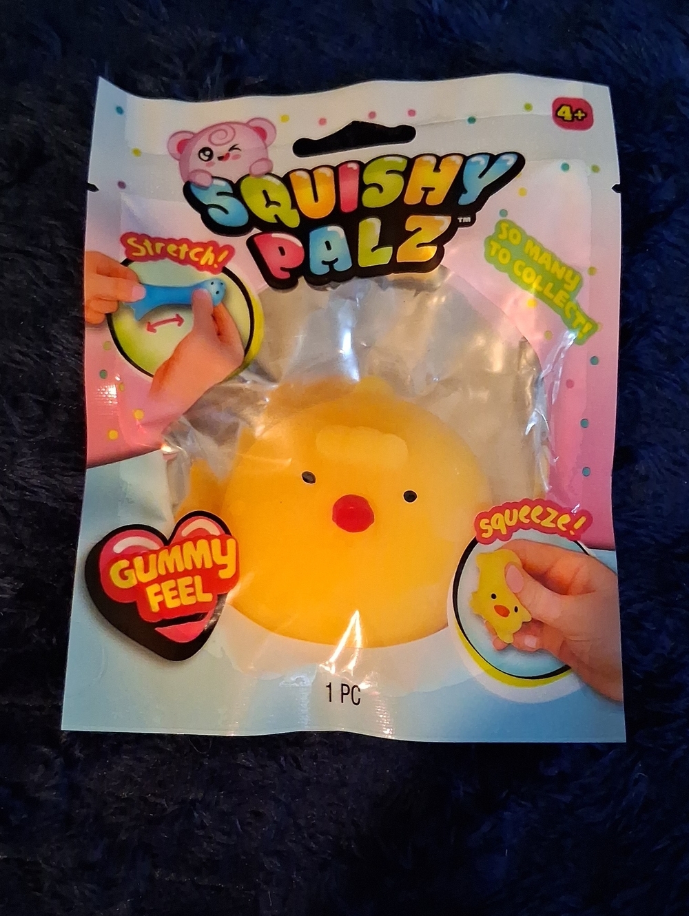 Yellow Gummy Feel Kids Toy - Picture 1 of 3